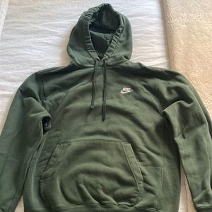 Green Nike Hoodie